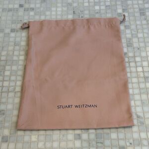 Stuart Weitzman Pink Large Dust Bag